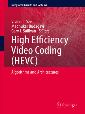 cover image of High Efficiency Video Coding (HEVC)